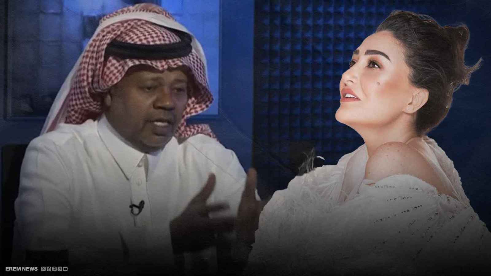 "مارادونا العرب".. هل تزوج سعيد العويران من غادة عبد الرازق؟