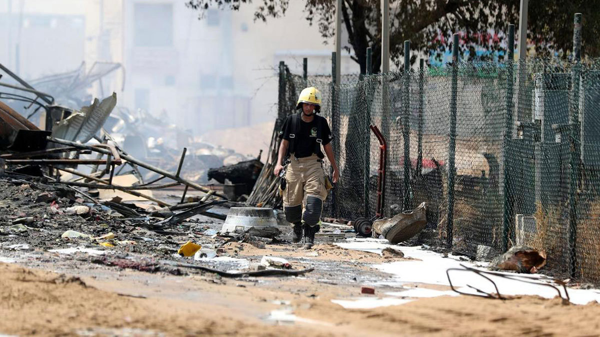 الإمارات.. ما سبب حريق السوق الشعبي في عجمان؟