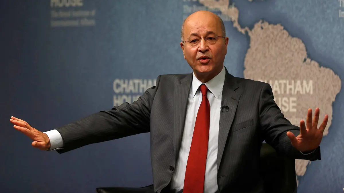 برهم صالح يضع استقالته أمام البرلمان العراقي