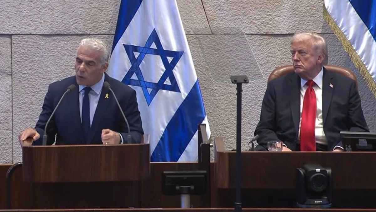 لابيد: ترامب أنقذ حياة الملايين وأعاد المختطفين