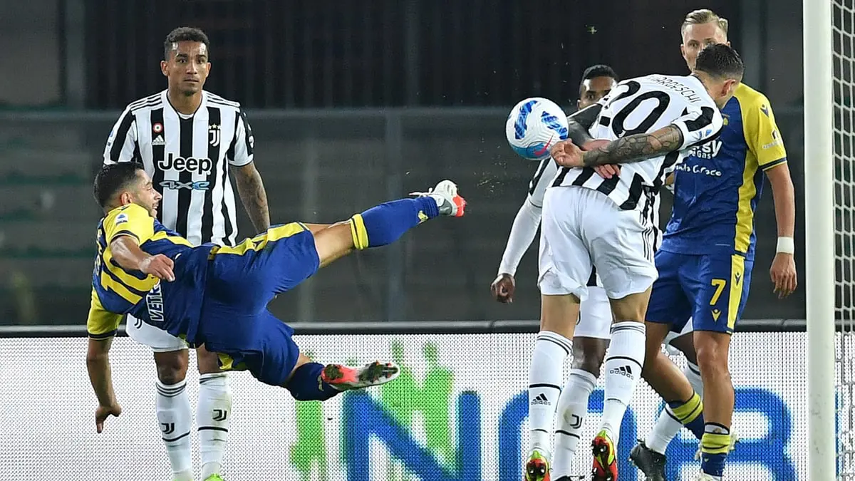 يوفنتوس يسقط أمام هيلاس فيرونا ويتراجع للمركز الثامن في ترتيب الدوري الإيطالي