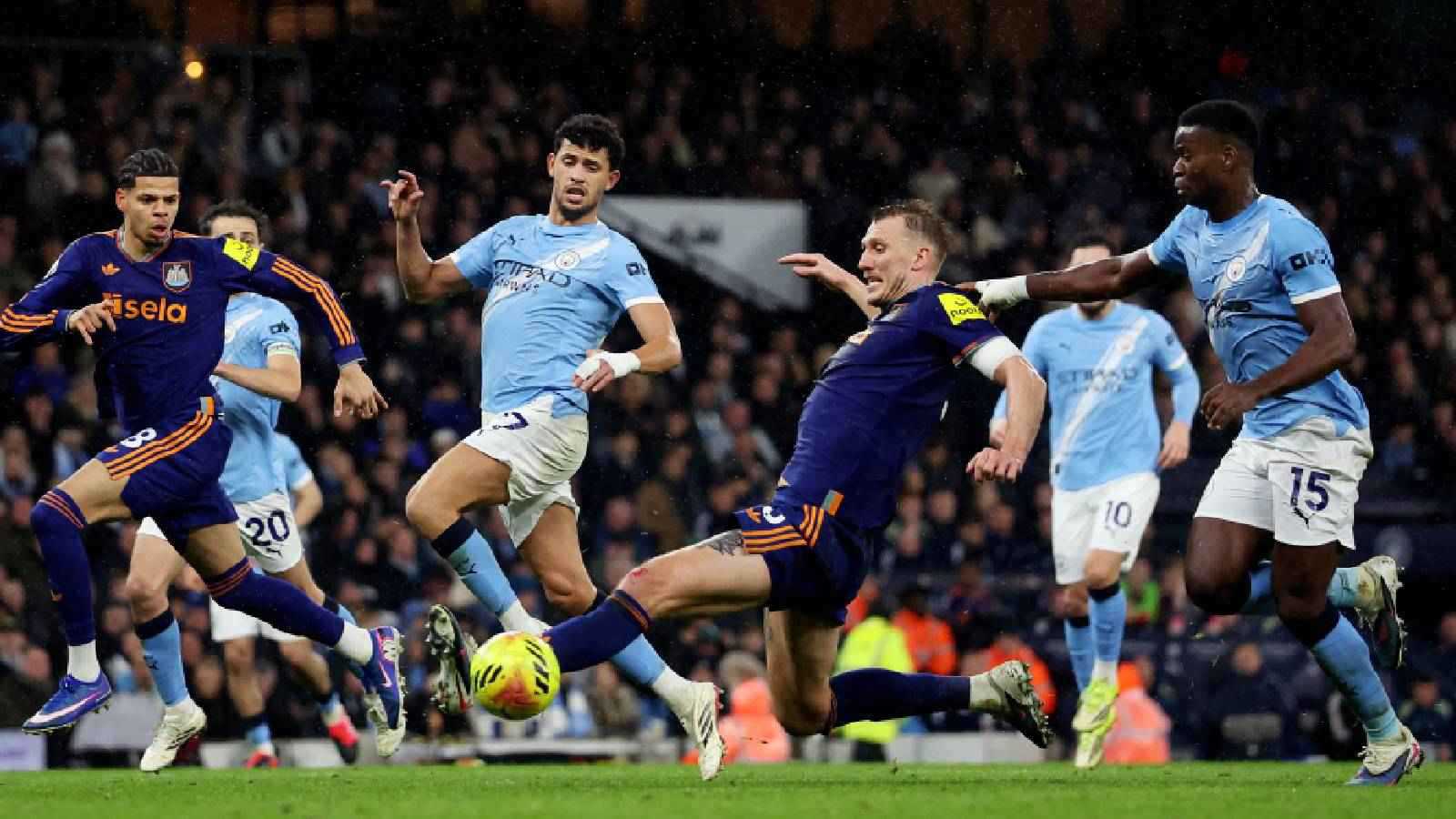 ترتيب الدوري الإنجليزي بعد فوز مانشستر سيتي على نيوكاسل 