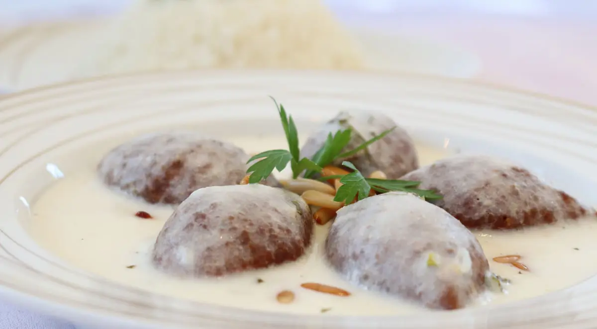 الكبه اللبنيه الطبق الأكثر طلبا في رمضان