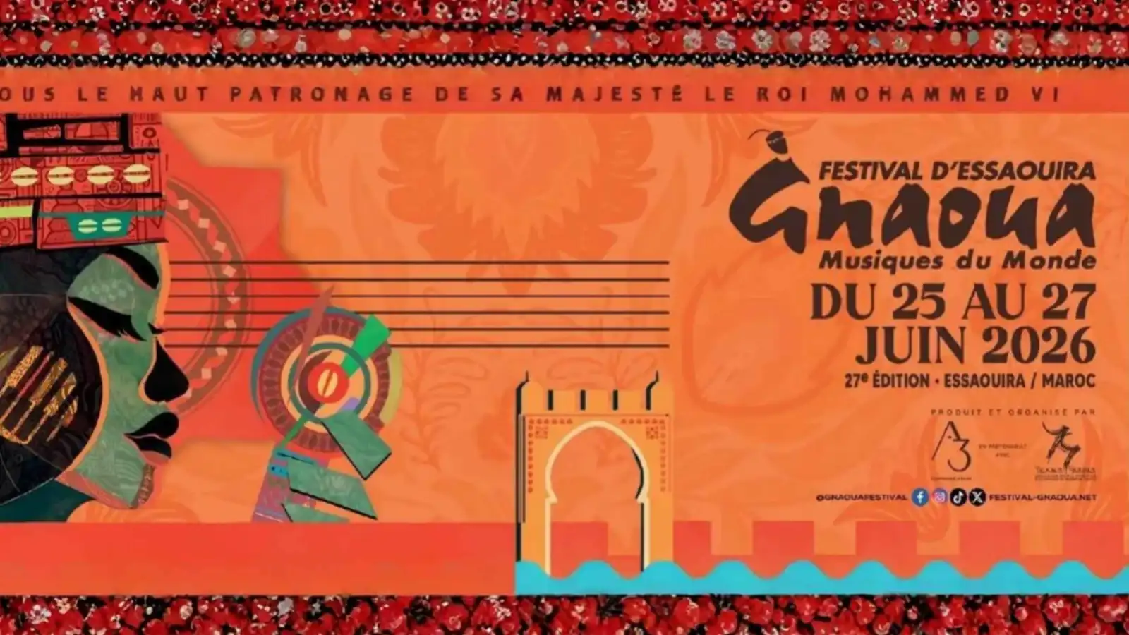 مهرجان كناوة 2026.. المغرب يجمع موسيقيي العالم في "ميناء" الصويرة