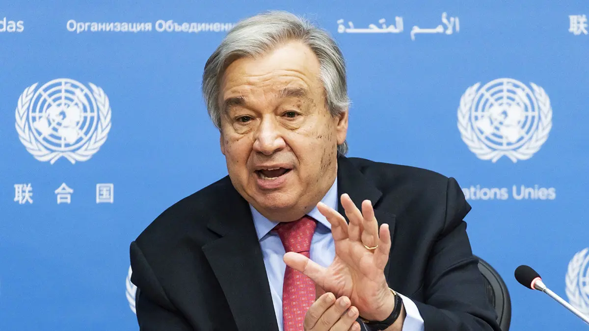 غوتيريش في العزل الصحي بعد مخالطته مصاباً بكورونا