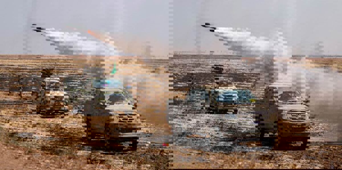 داعش يشنّ هجومًا واسعًا على قوات سوريا الديمقراطية جنوب منبج