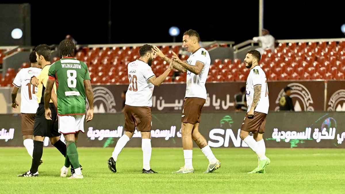 الجبلين يواصل مغامرته ويطيح بالاتفاق من كأس خادم الحرمين