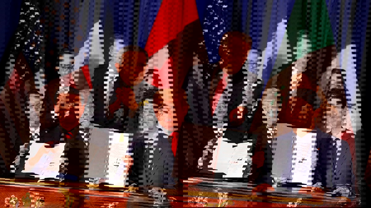 ترامب يوقع اتفاقية جديدة للتجارة بين الولايات المتحدة والمكسيك وكندا‎