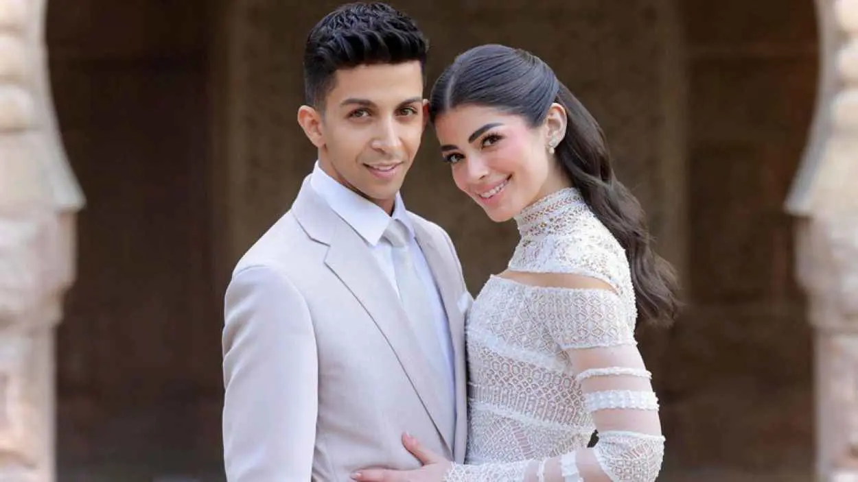 حفل أسطوري وهدية خاصة من حسين الجسمي.. لقطات من زفاف ليلى زاهر (فيديو)