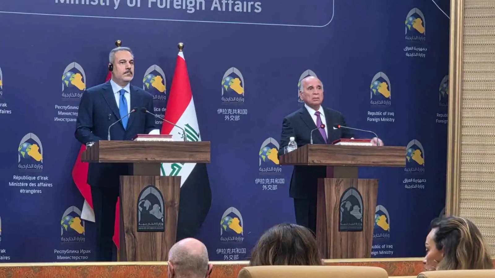 بغداد تؤكد دعمها عملية السلام بين أنقرة وحزب العمال الكردستاني