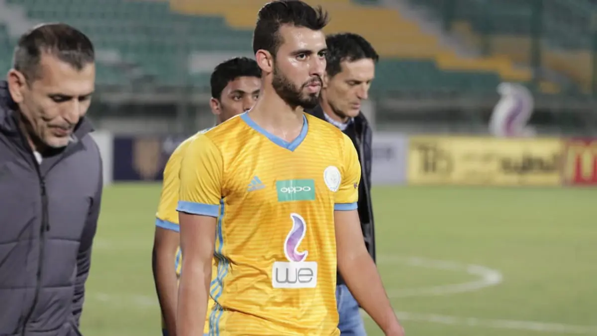 الإسماعيلي يكشف تطورات حالة باهر المحمدي الصحية بعد إغماء مفاجئ خلال مباراة المحلة