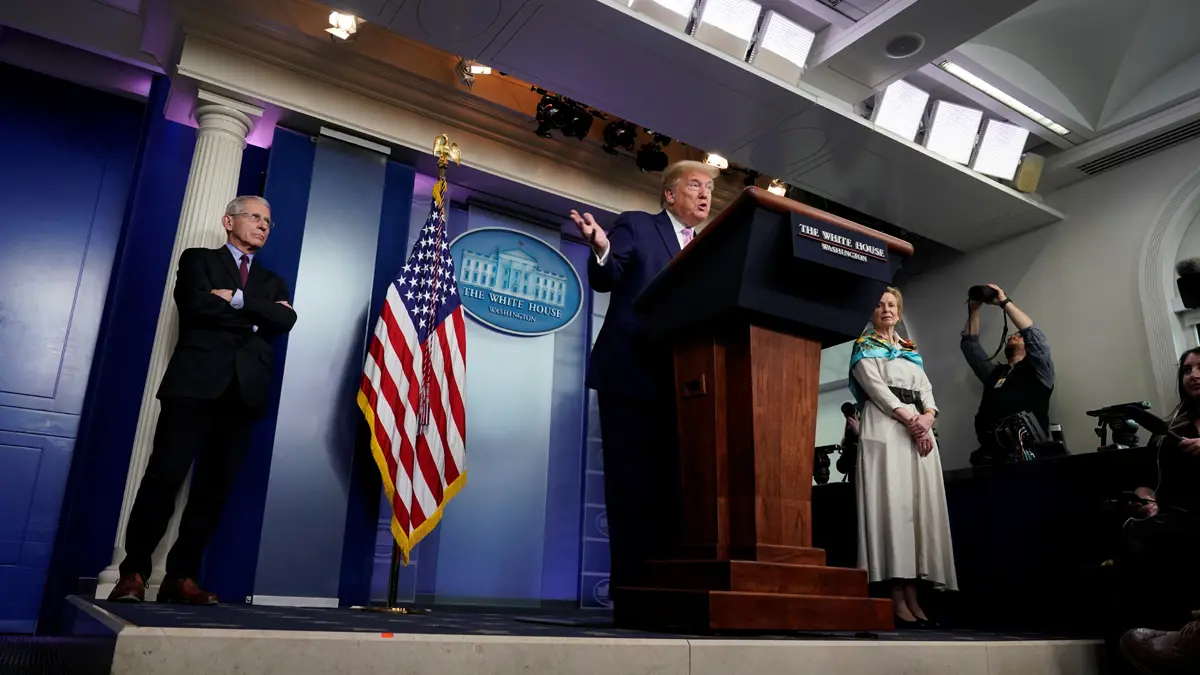 ترامب: الأيام المقبلة ستشهد زيادة كبيرة بأعداد وفيات كورونا