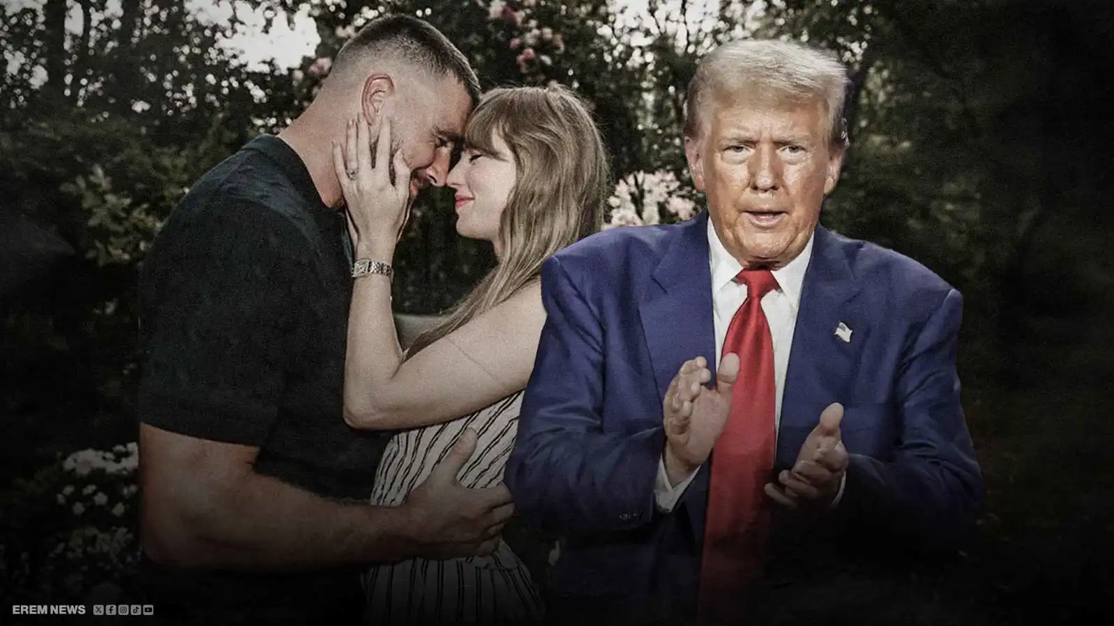 ترامب يعلق على خطوبة سويفت