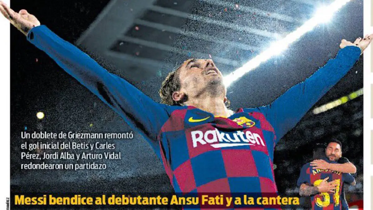 عناوين الصحف الرياضية العالمية: "مهرجان غريزمان".. و"ركود" في ريال مدريد (صور)