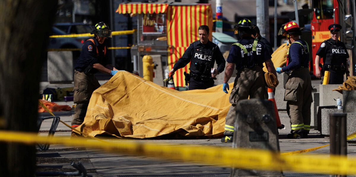 السائق بحادث الدهس في تورنتو يتوسل الشرطة لقتله (صور وفيديو)