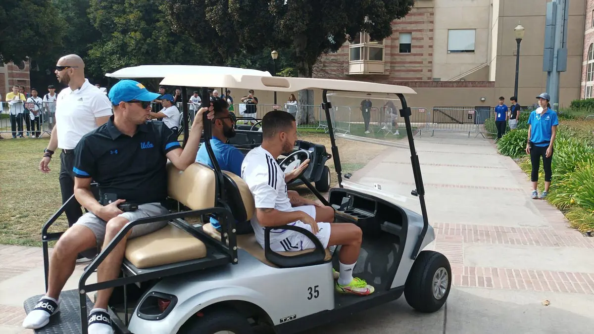 روديغير يتسبب في إصابة جديدة لهازارد (فيديو)