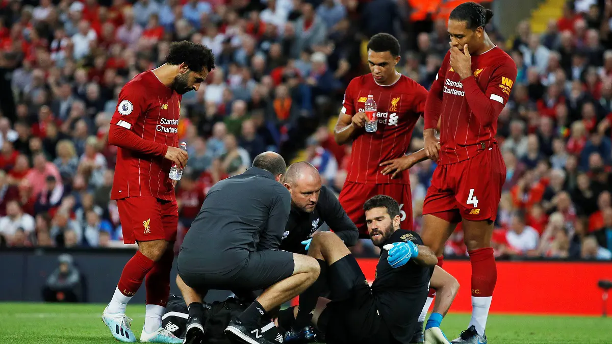 رسميًا.. غياب أليسون باكير عن مباراة ليفربول وتشيلسي في السوبر الأوروبي