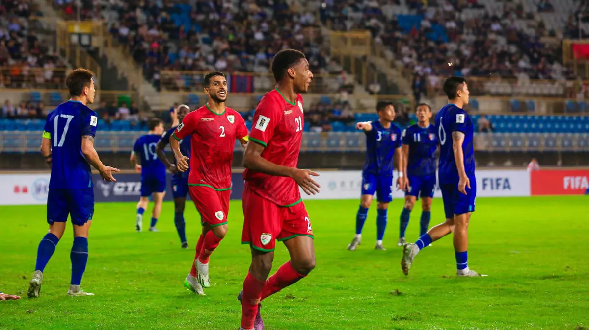 منتخب عمان يفوز على الصين تايبيه ويتصدر مجموعته بتصفيات المونديال