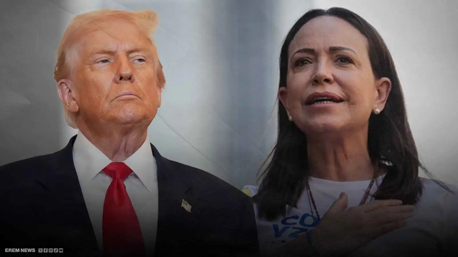 أبعدها في اللحظة الحاسمة.. لماذا تخلّى ترامب عن زعيمة المعارضة الفنزويلية؟