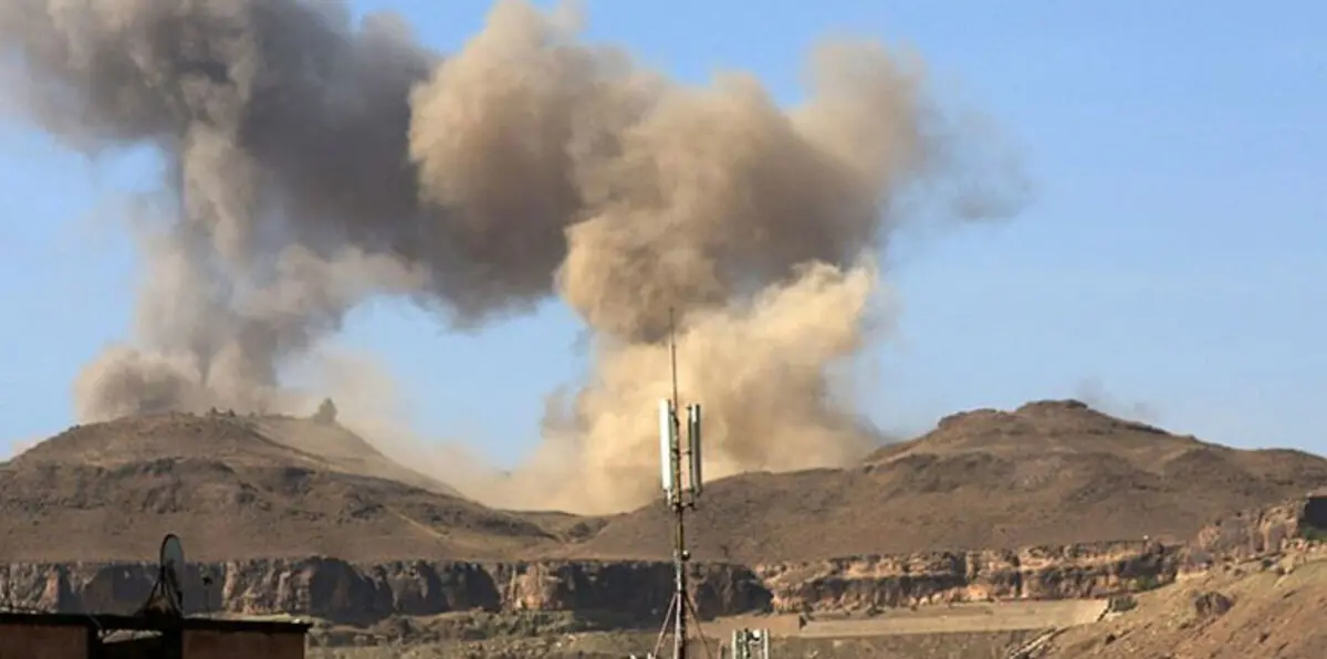 انفجارات عنيفة في صنعاء إثر غارات لمقاتلات التحالف العربي