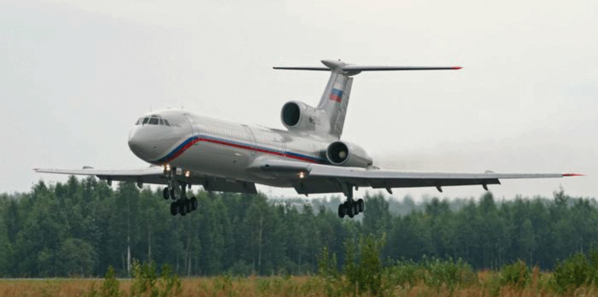 تحطم طائرة روسية تقل 91 عسكريًا باتجاه سوريا