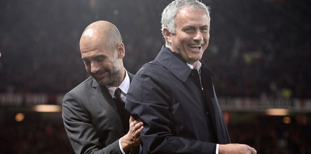 5 نقاط فنية تحسم صدام مورينيو وغوارديولا في ديربي مانشستر