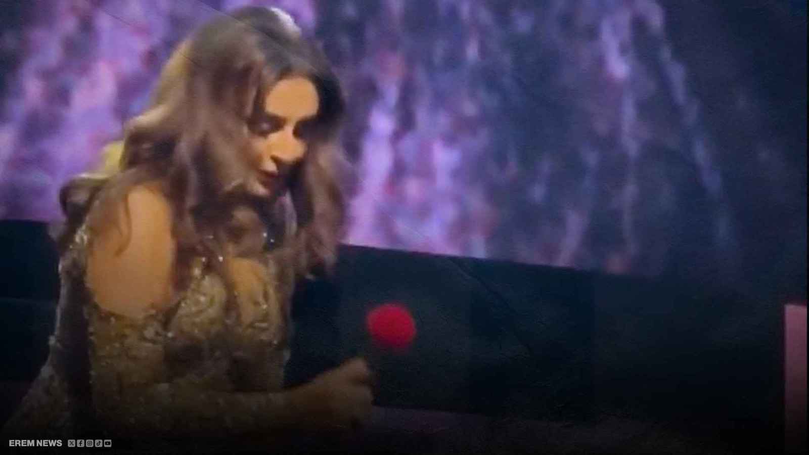 أنغام تحتفي بمعجب