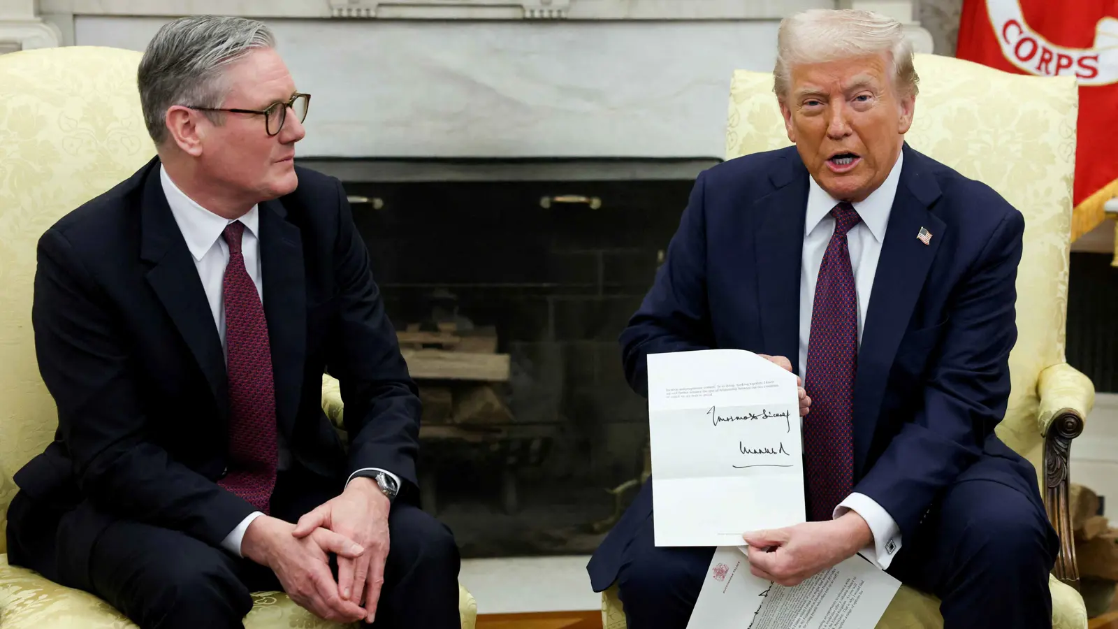 "كامل وشامل".. ترامب يعلن عن اتفاق تاريخي مع بريطانيا