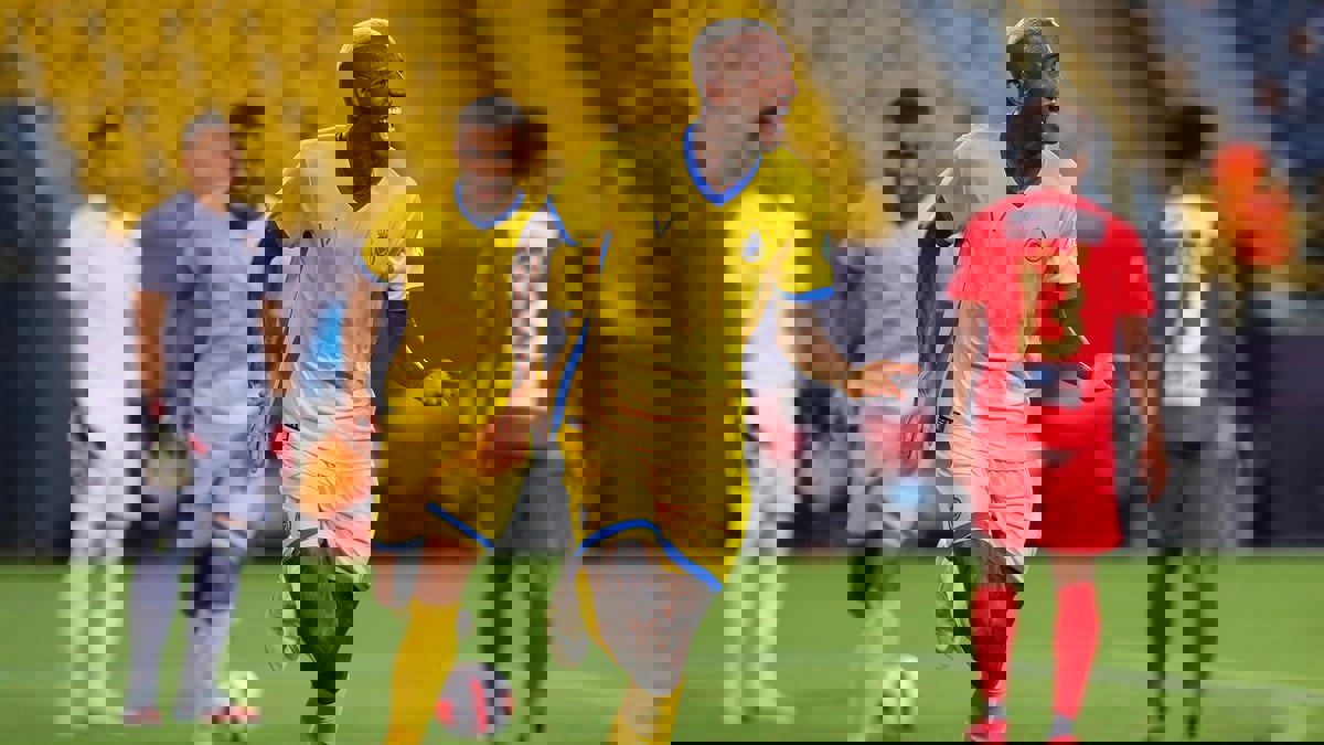 احتفال تاليسكا وأبوبكر بهدف النصر الرابع في شباك ضمك (فيديو)‎