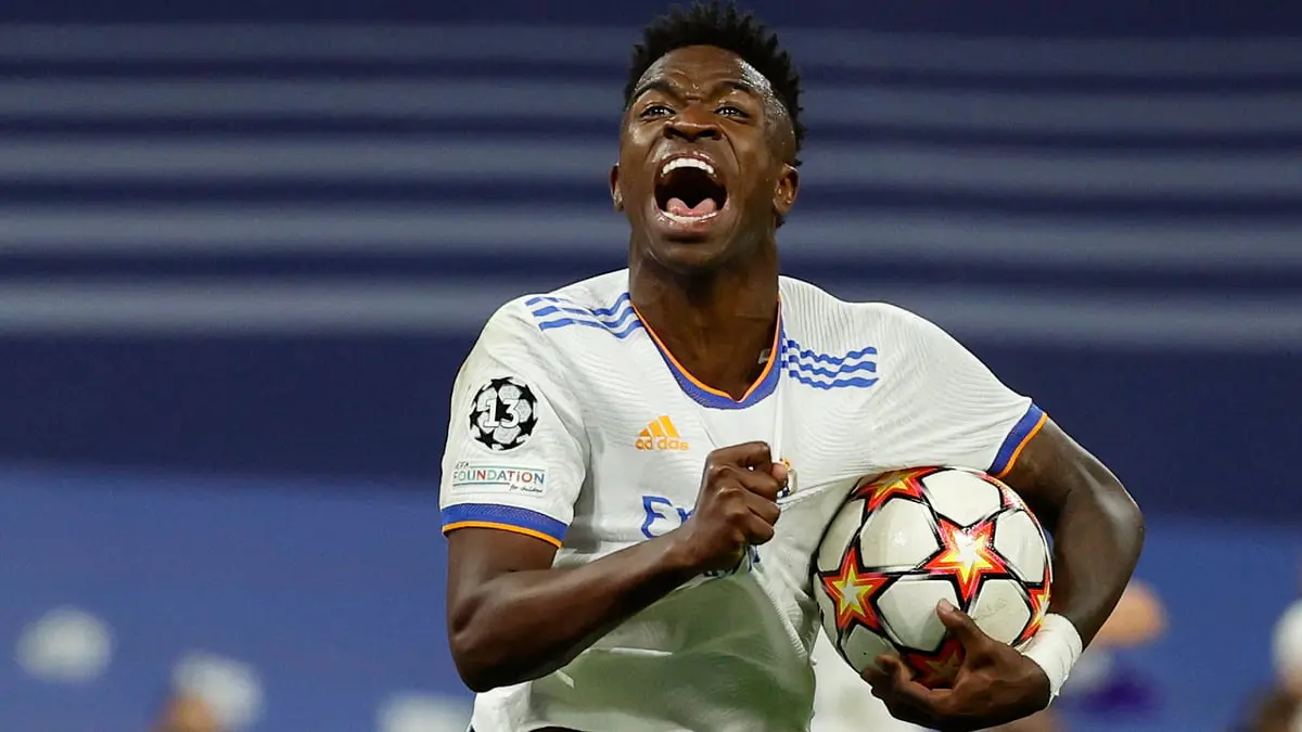 إحصائية: فينيسيوس جونيور اللاعب الأعلى تقدمًا في أوروبا هذا الموسم