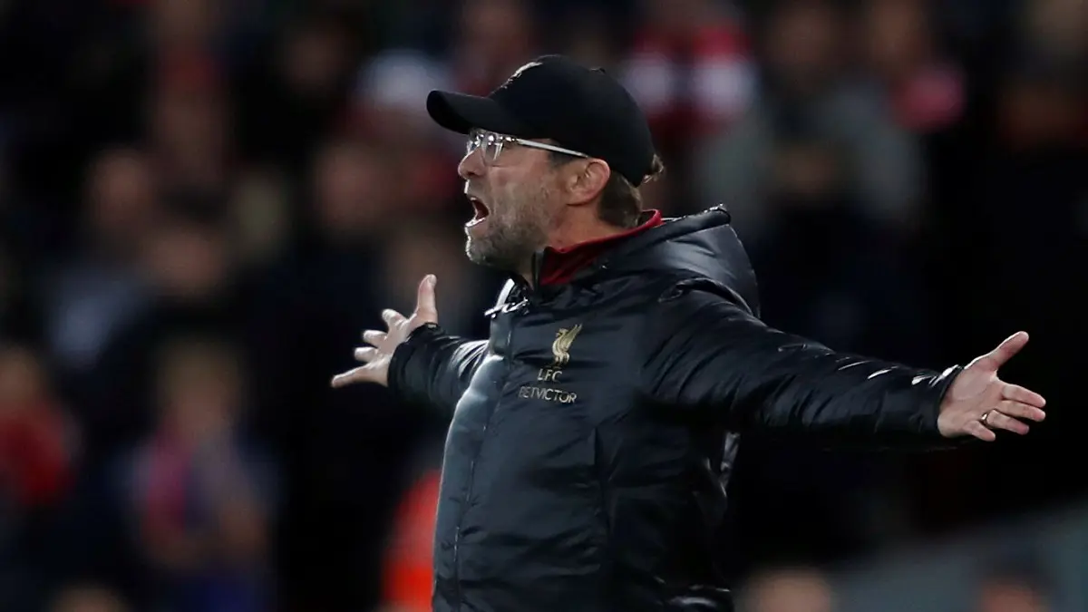 يورغن كلوب يفلت من الإيقاف بعد احتفاله المثير في مباراة ليفربول وإيفرتون