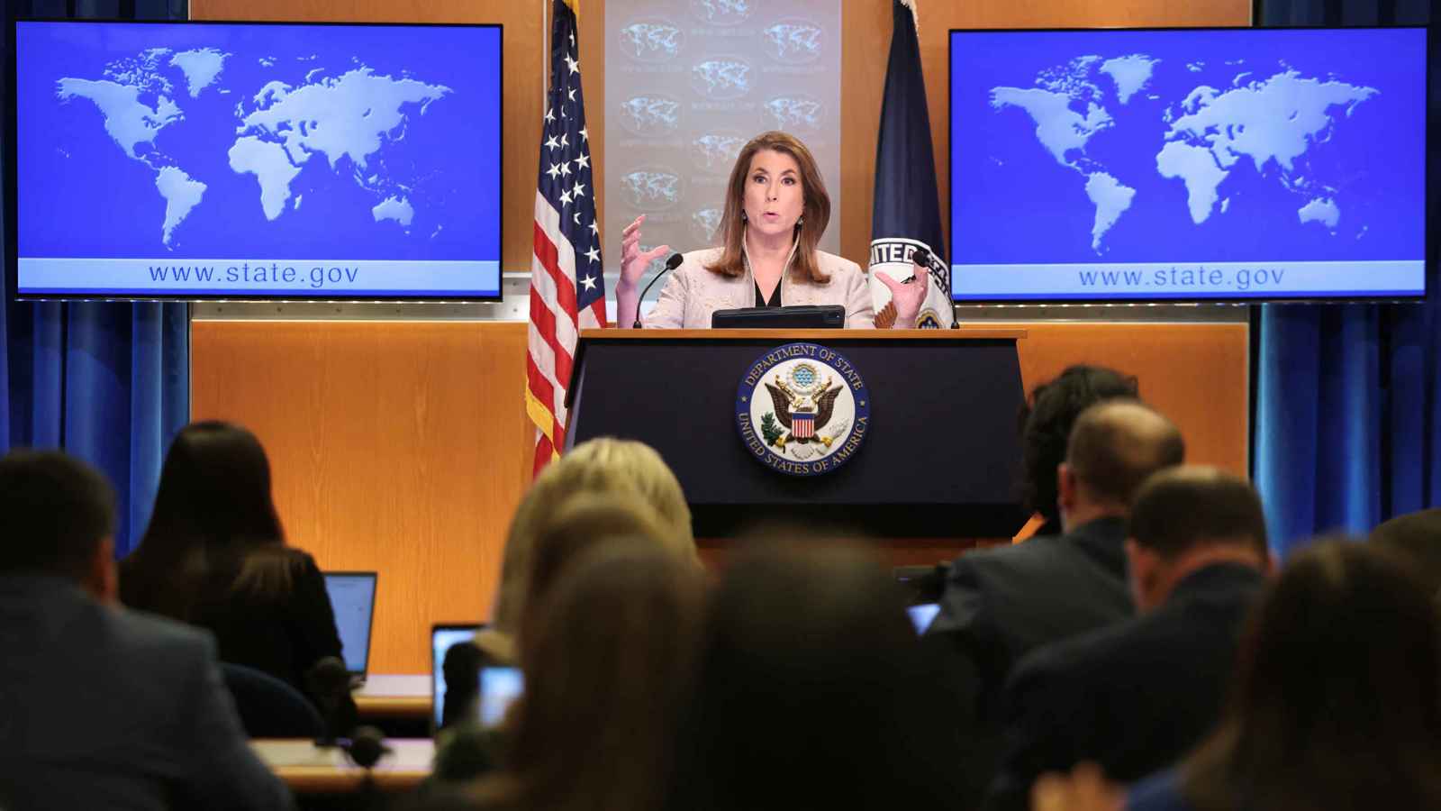 "أنباء سارة".. واشنطن تتحدث عن إعلان مهم بشأن غزة قريباً