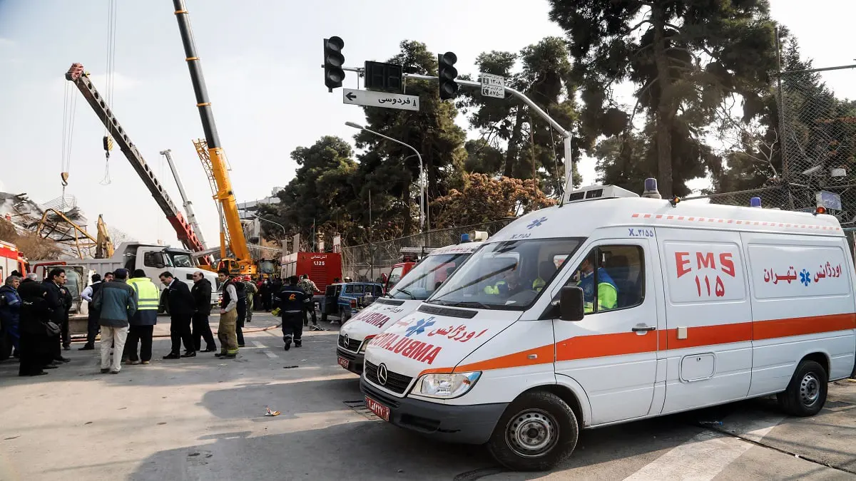 عصابات التهريب تستعين بعربات الإسعاف في إيران