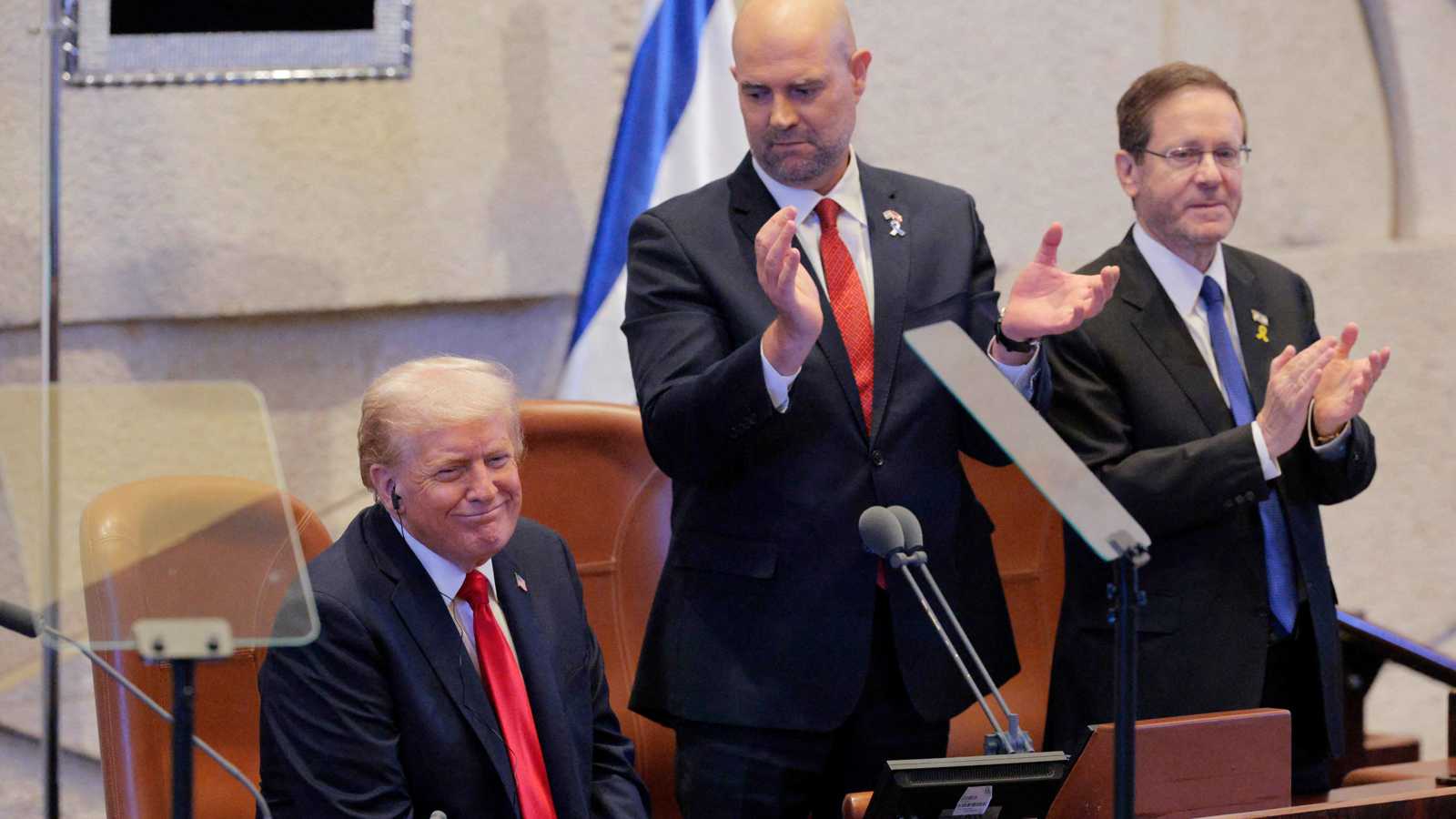 "طوفان" من التصفيق.. ما سر احتفاء الكنيست التاريخي بترامب؟