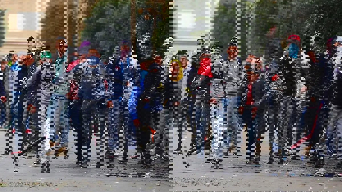 مواجهات بين الأمن ومحتجين في محافظة القصرين التونسية
