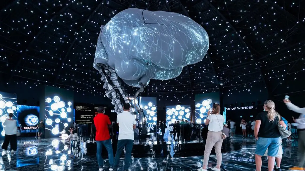 جناح روسيا في إكسبو دبي.. مجسم يحاكي الدماغ البشري