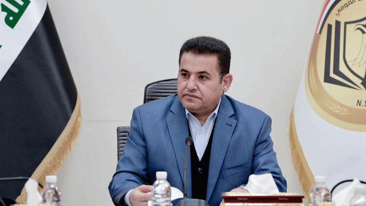 وفد عراقي برئاسة مستشار الأمن القومي يبدأ زيارة رسمية لرام الله