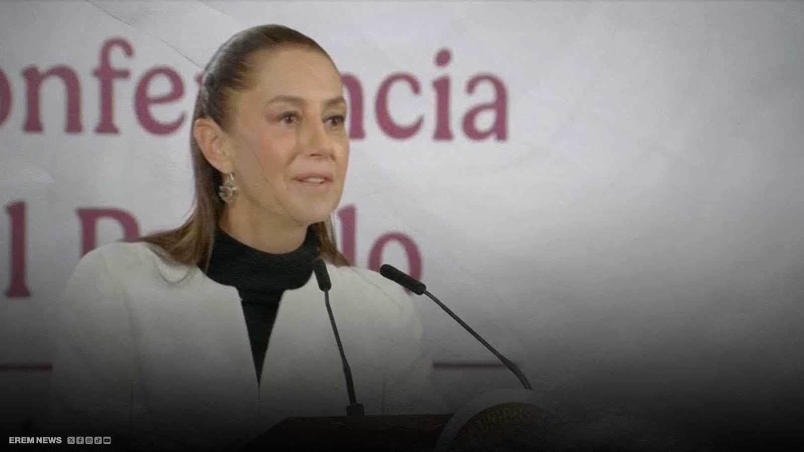 رئيسة المكسيك تتحدى الزلزال