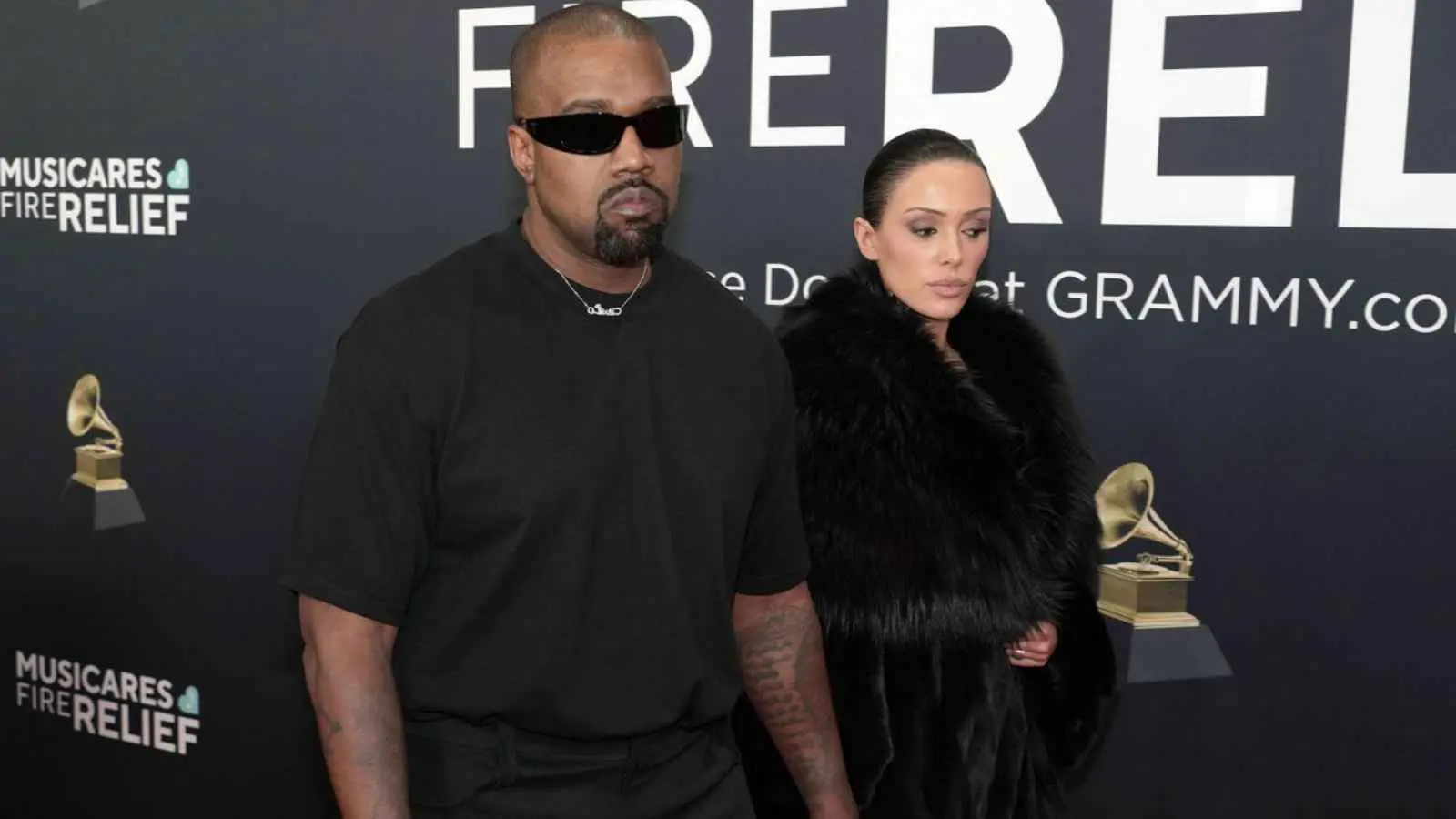 بيانكا سينسوري تطالب كانييه ويست بـ"مزيد من الحرية"