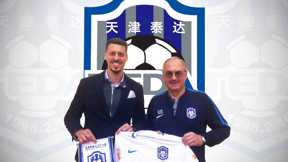 ساندرو فاغنر مهاجم بايرن ميونخ ينتقل إلى تيانغين تيدا الصيني