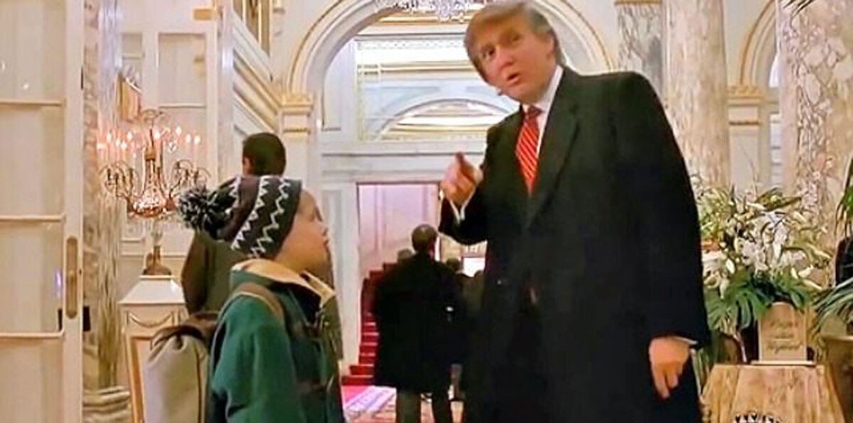 بطل فيلم "وحيد في المنزل" يسخر من ترامب بسبب المشهد الذي مثله معه