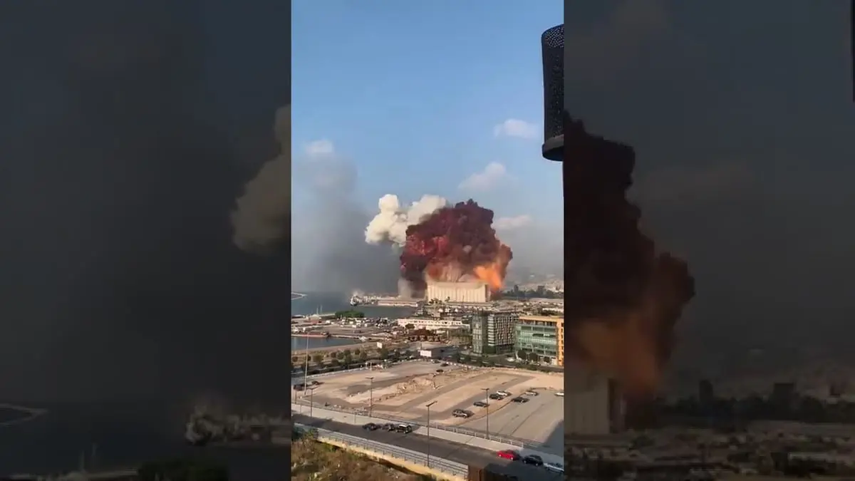 مشاهد "مروعة" لأضرار  انفجار مرفأ بيروت (صور وفيديو)