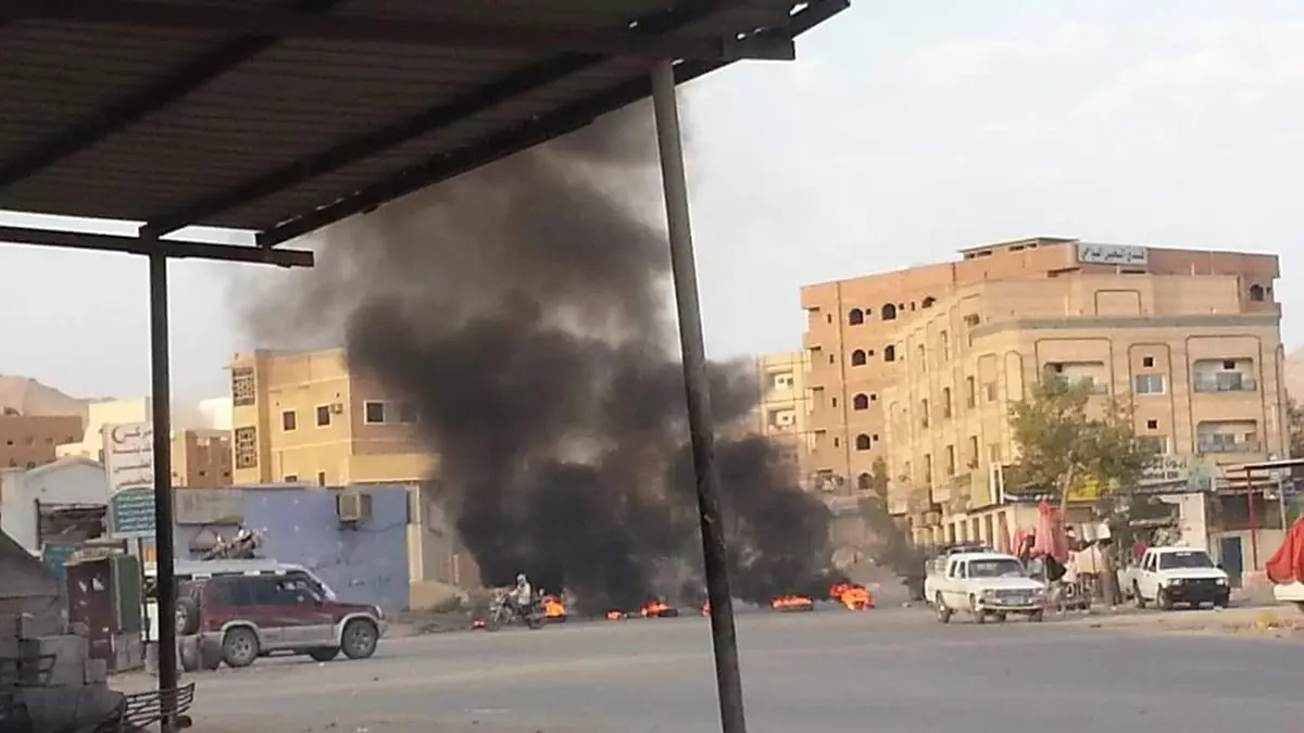 احتجاجات في سيئون اليمنية وسط دعوات للعصيان المدني