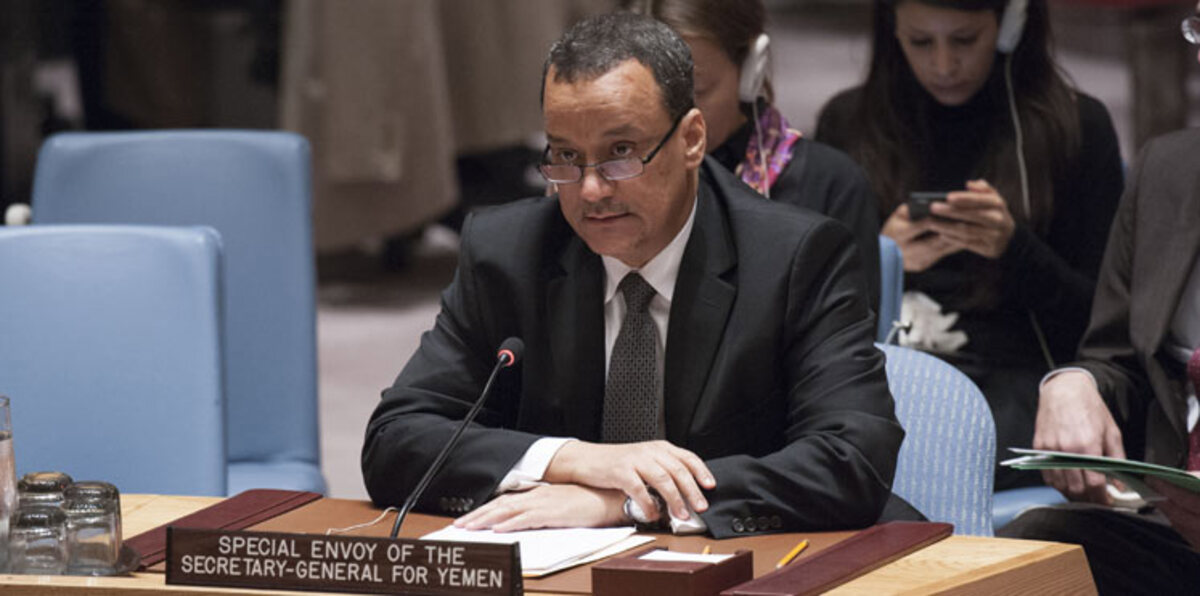 ولد الشيخ: الأطراف اليمنية رفضت خارطة السلام