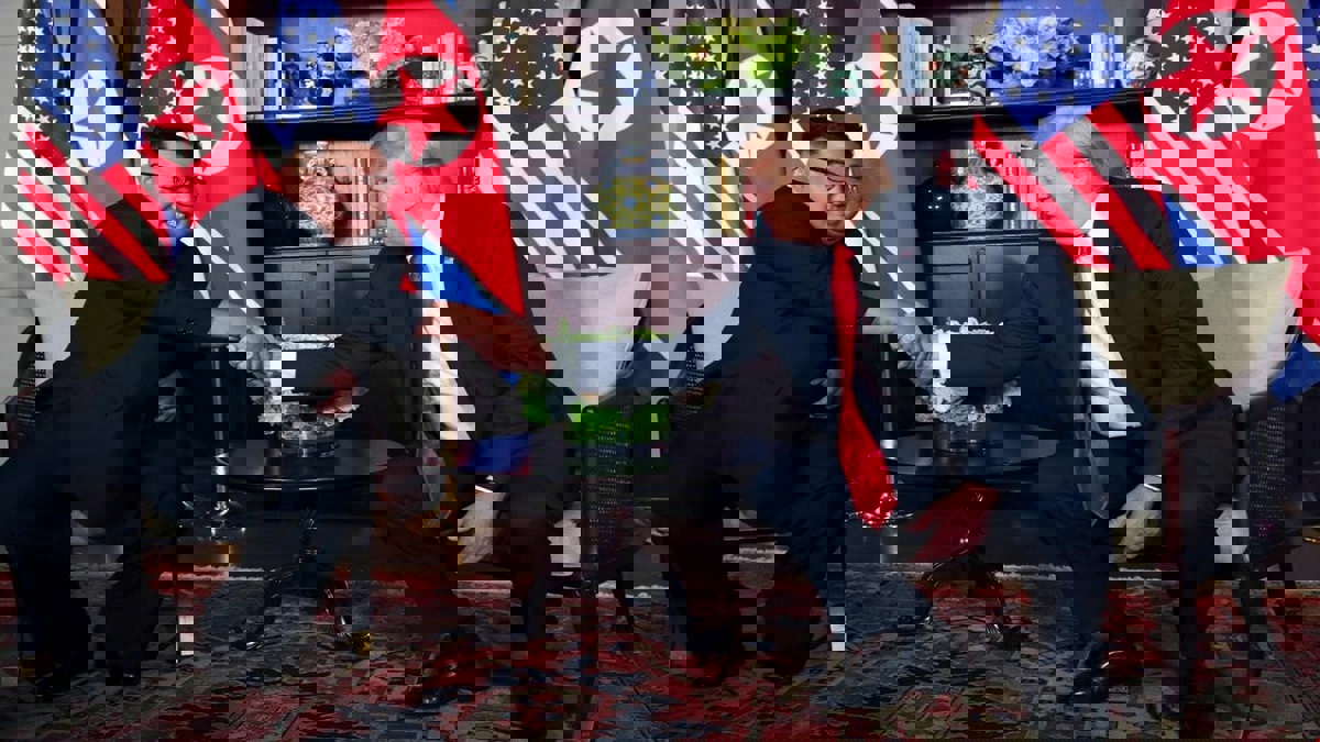 ترامب يلتقي كيم في مستهل القمة الثانية‎