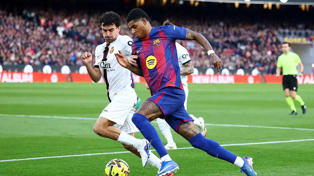 برشلونة يحسم مصير ماركوس راشفورد