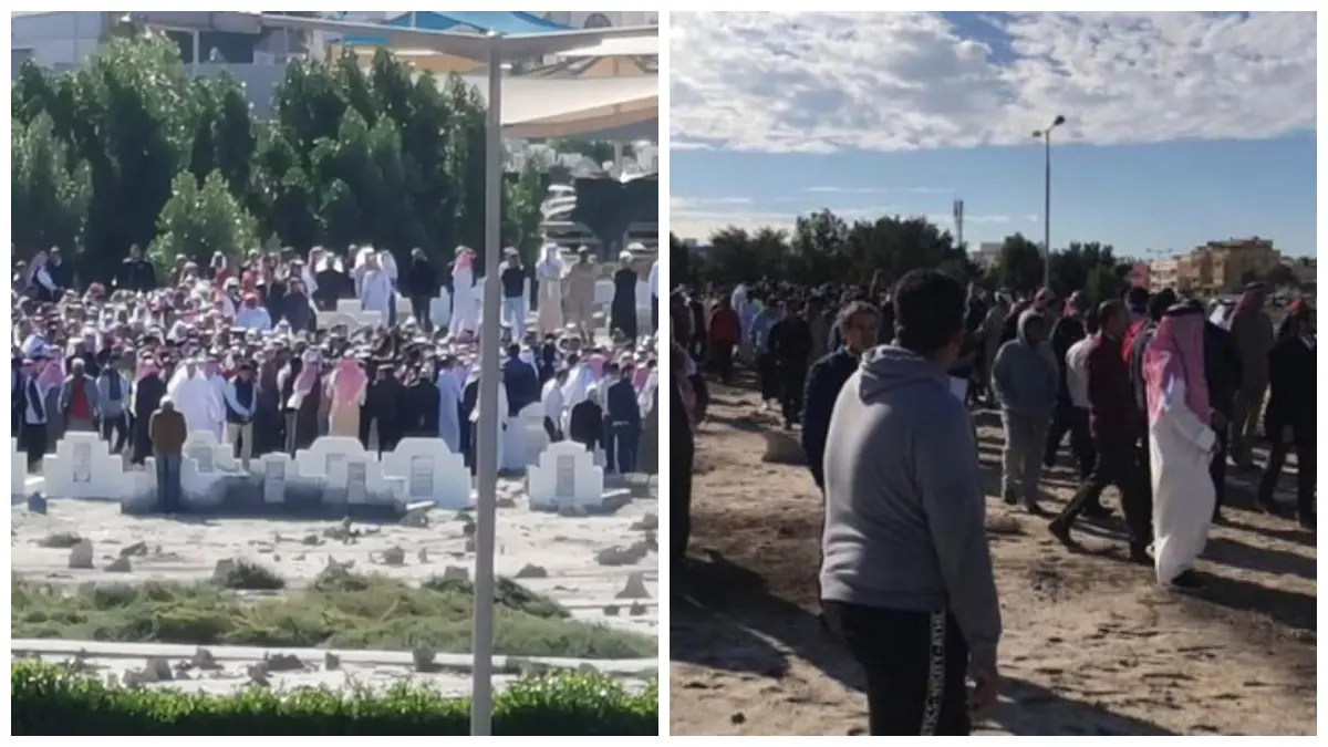 تشييع الفنان البحريني علي الغرير ودفنه في المنامة (فيديو)