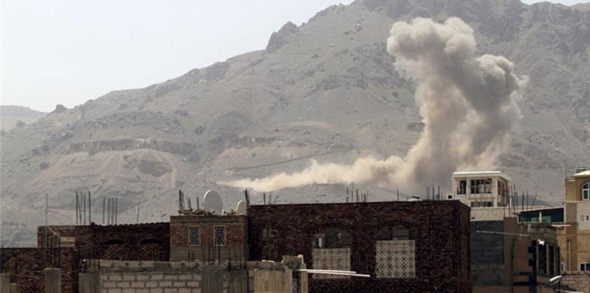 التحالف العربي يكثّف غاراته على مواقع المتمردين بصنعاء