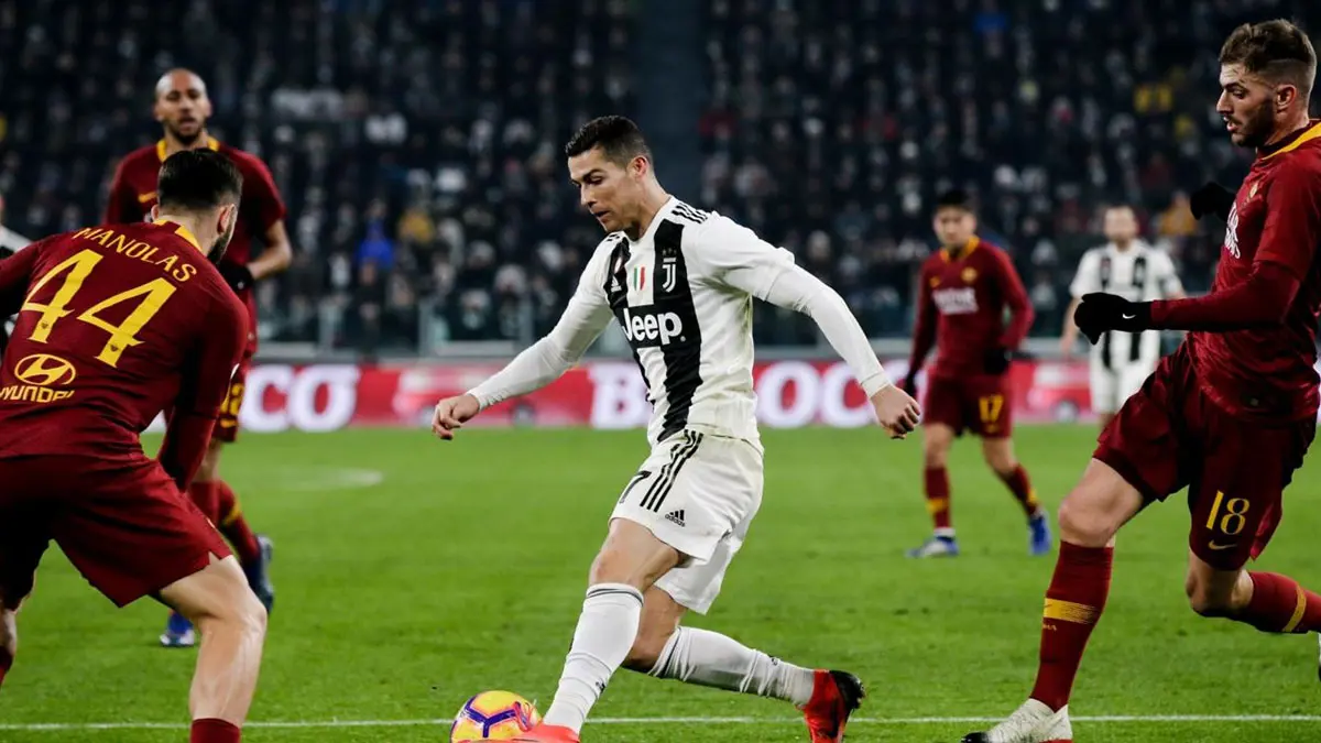 الموعد والقنوات الناقلة لمباراة روما ويوفنتوس اليوم في الدوري الإيطالي