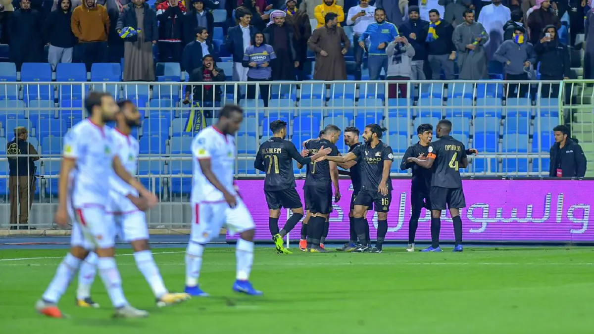 نادي النصر يتخطى القادسية وينفرد بوصافة ترتيب الدوري السعودي (فيديو)